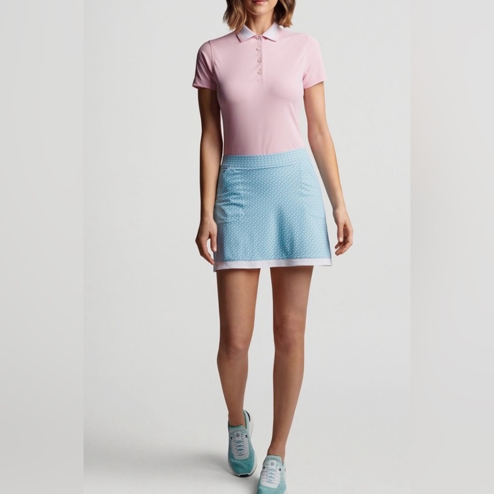 PETER MILLAR 

Aqua and Pink Patterned Apparel